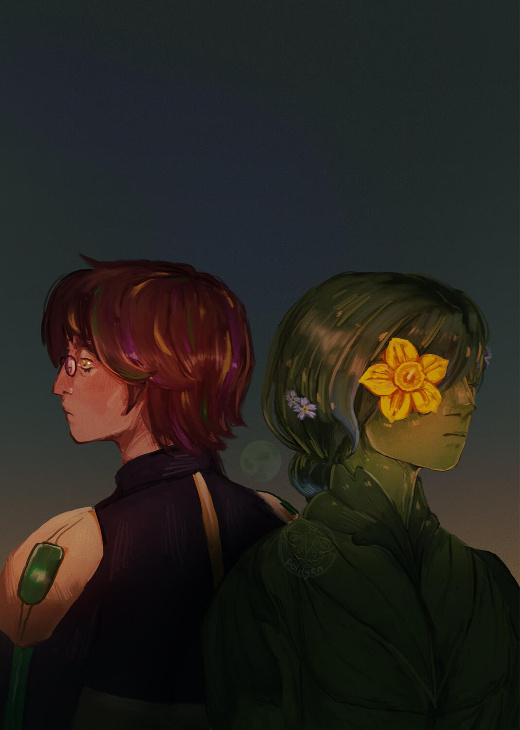 Art Fight illustration for @lackadaisal (2024)