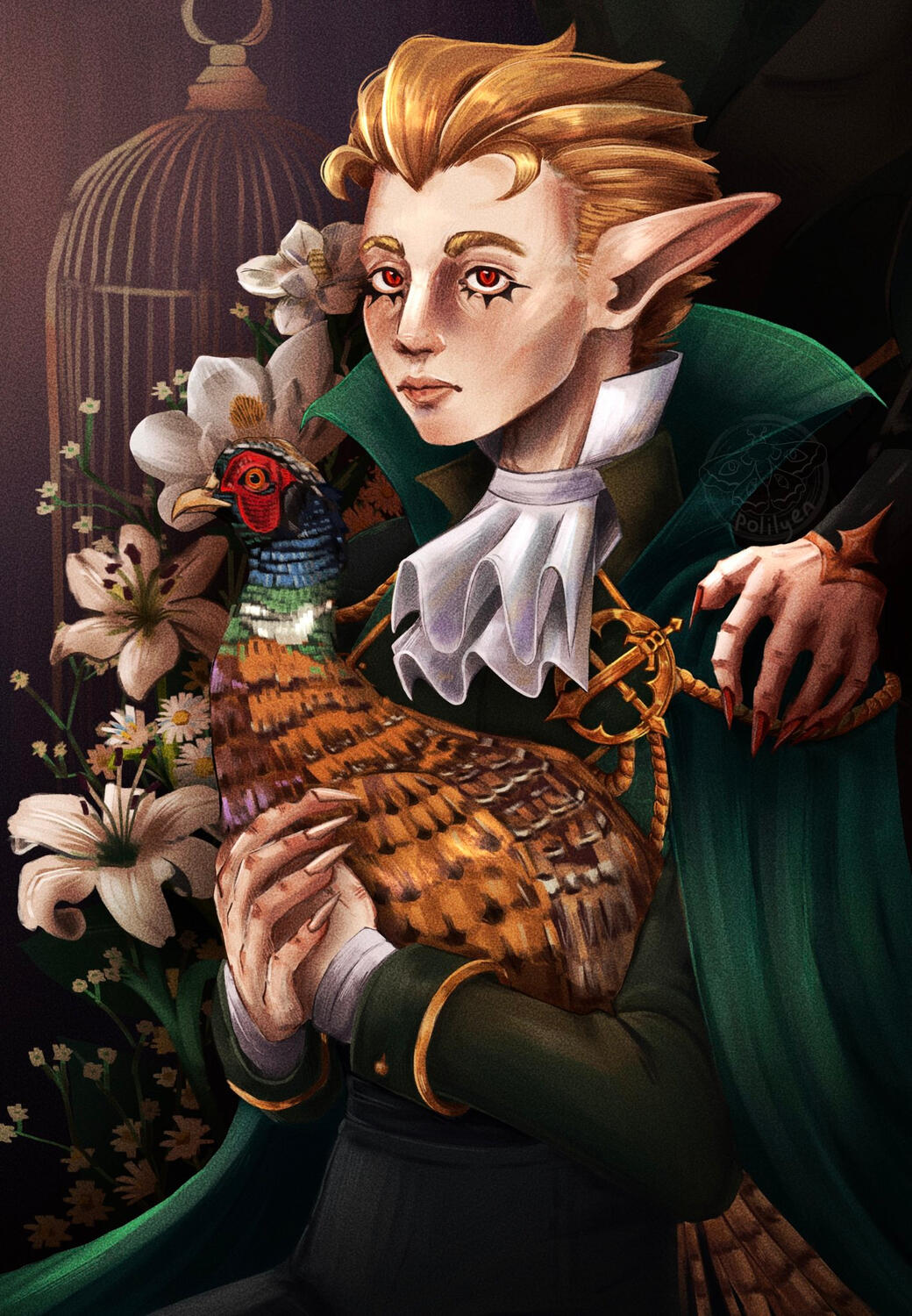 Fanart of Shilo Bathroy from JRWI: The Suckening (2024)